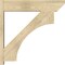 Ekena Millwork Westlake Slat Rough Sawn Outlooker, Douglas Fir, 8"W x 36"D x 36"H OUT08X36X36WTL06RDF - alternate 2